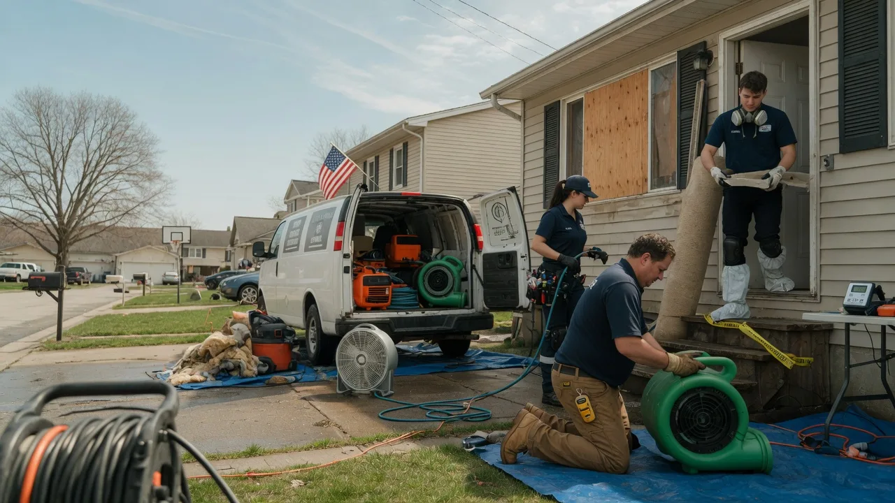 Water Damage Restoration in Portage, MI near me